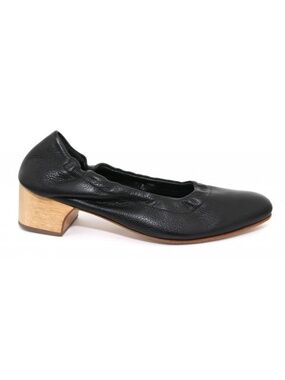 NEW Rachel Comey calder black leather heels ballet flats la garconne 6 6.5